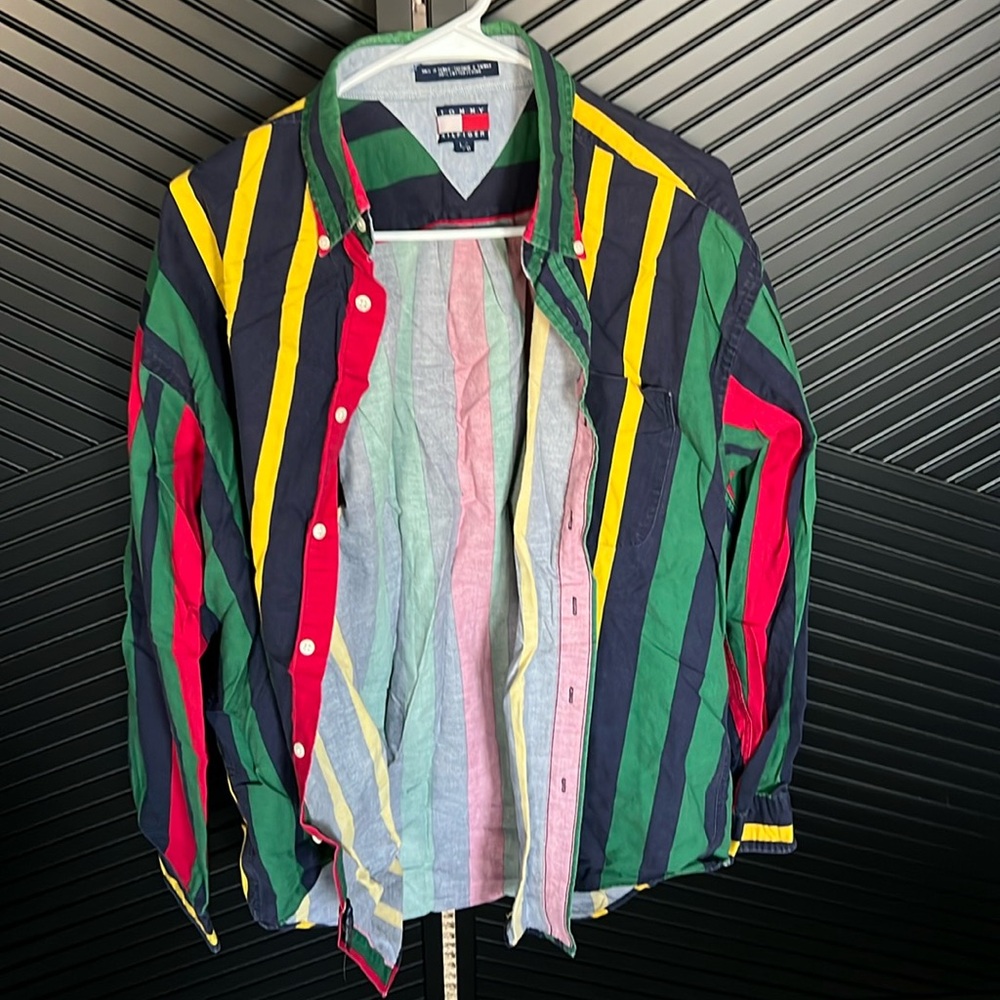 Tommy Hilfiger VINTAGE button down - Large